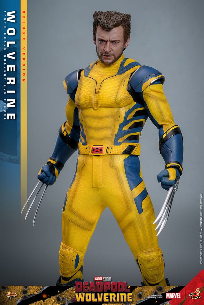 Deadpool & Wolverine Movie Masterpiece figurine 1/6 Wolverine (Deluxe Version) 31 cm