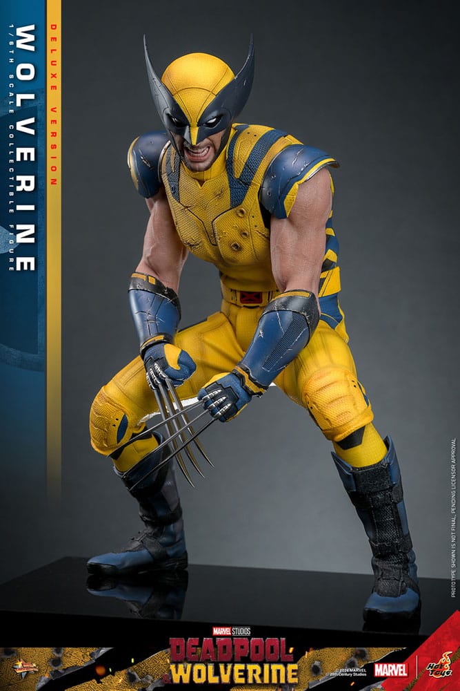 Deadpool & Wolverine Movie Masterpiece figurine 1/6 Wolverine (Deluxe Version) 31 cm