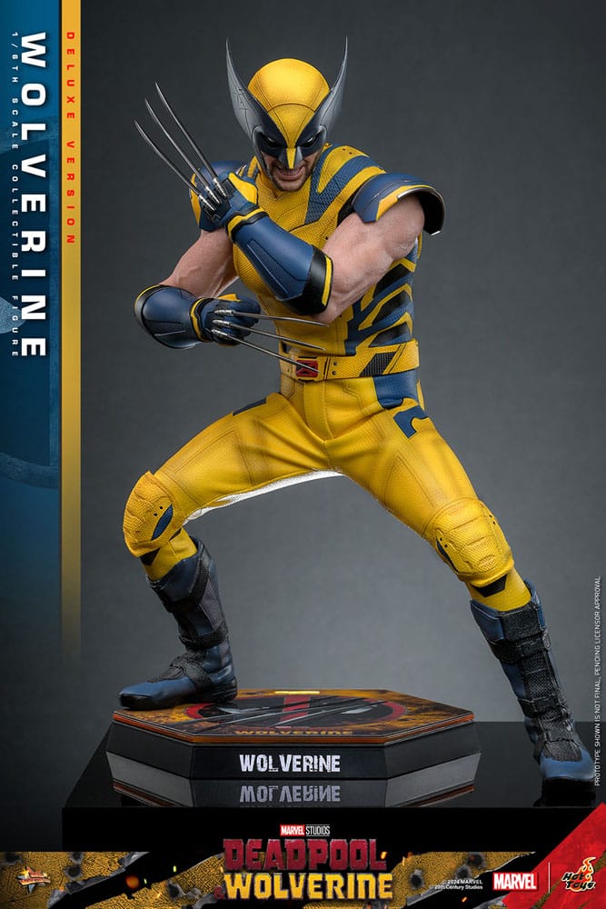 Deadpool & Wolverine Movie Masterpiece figurine 1/6 Wolverine (Deluxe Version) 31 cm