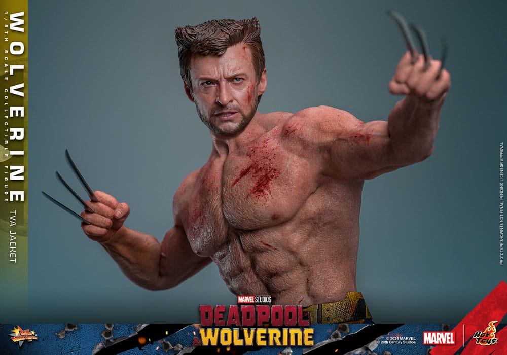 Deadpool Wolverine Movie Masterpiece figurine 1/6 Wolverine (TVA Jacket Version) 31 cm