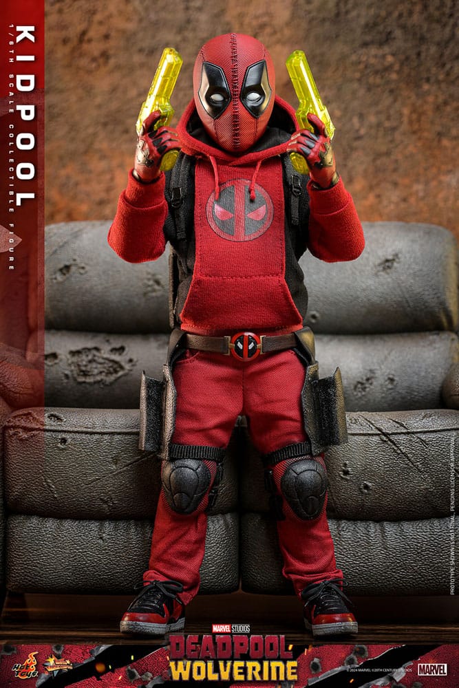 Deadpool &amp; Wolverine Movie Masterpiece figurine 1/6 Kidpool 22 cm