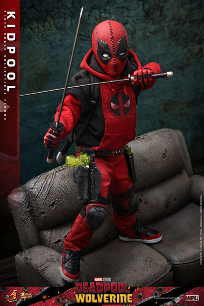 Deadpool &amp; Wolverine Movie Masterpiece figurine 1/6 Kidpool 22 cm