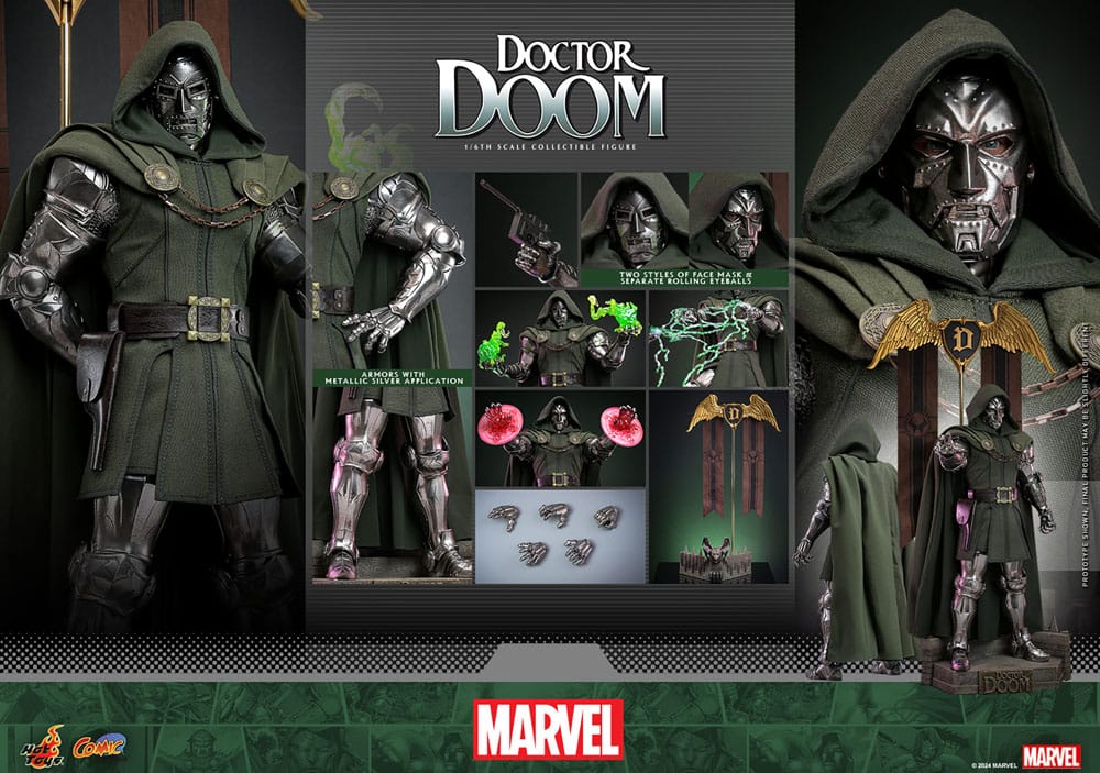 Marvel figurine Comic Masterpiece 1/6 Doctor Doom 33 cm