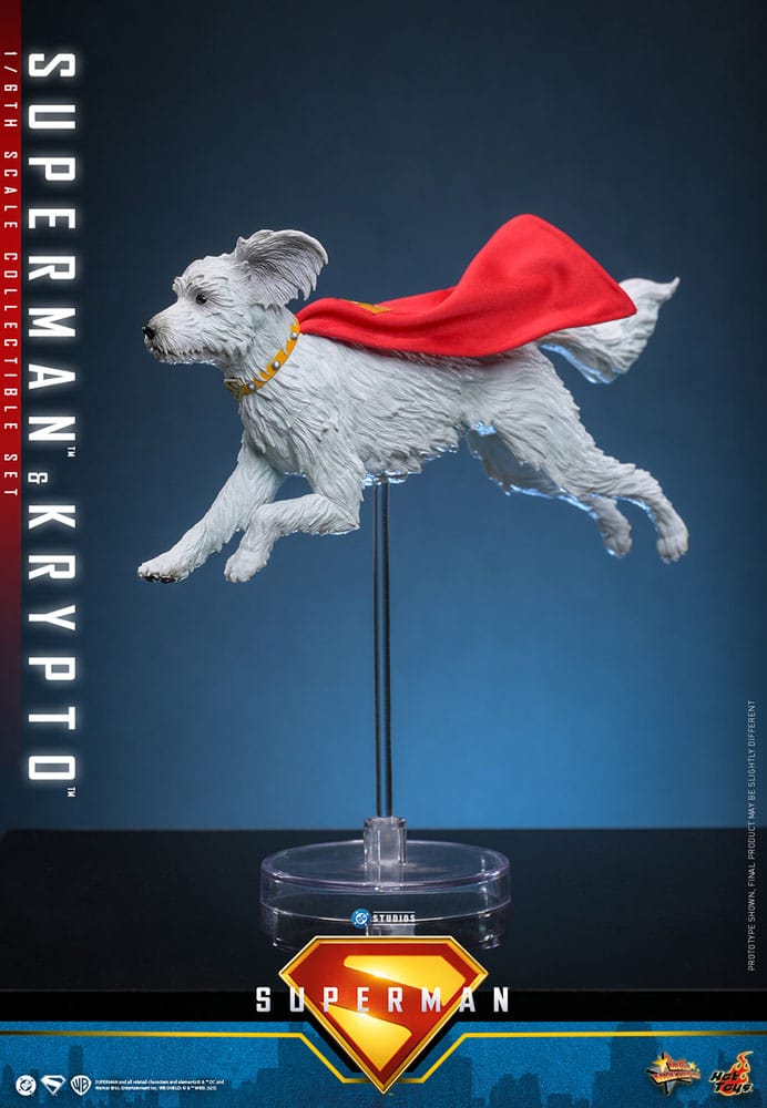 Figurine Superman (2025) Movie Masterpiece 1/6 Superman &amp; Krypto 33 cm