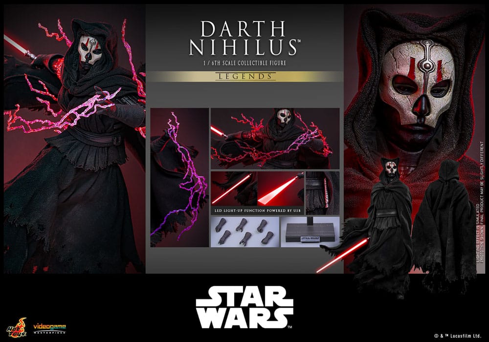 Figurine Star Wars 1/6 Dark Nihilus 31 cm
