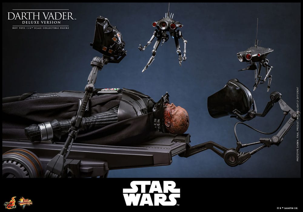 Star Wars, épisode III : La Revanche des Sith figurine Movie Masterpiece 1/6 Darth Vader (Deluxe Version) 35 cm
