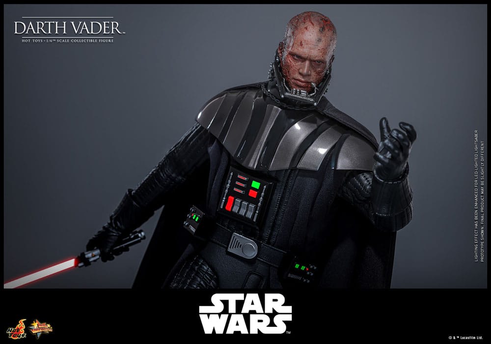 Star Wars, épisode III : La Revanche des Sith figurine Movie Masterpiece 1/6 Darth Vader (Deluxe Version) 35 cm
