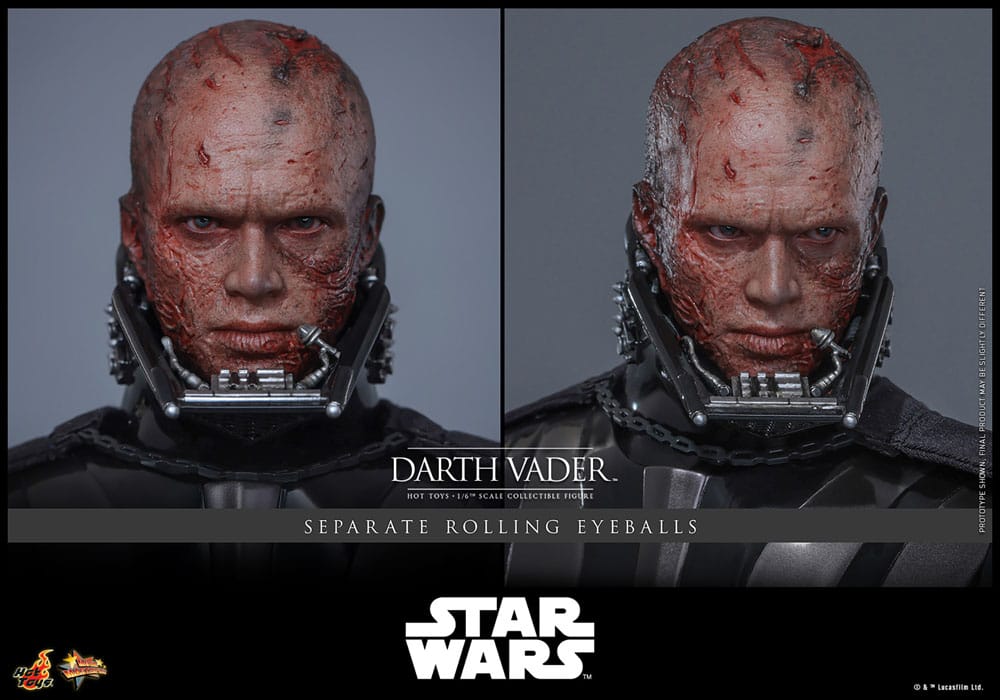 Star Wars, épisode III : La Revanche des Sith figurine Movie Masterpiece 1/6 Darth Vader (Deluxe Version) 35 cm