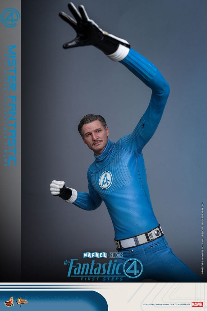 Les Quatre Fantastiques : Premiers pas figurine Movie Masterpiece 1/6 Mister Fantastic 30 cm