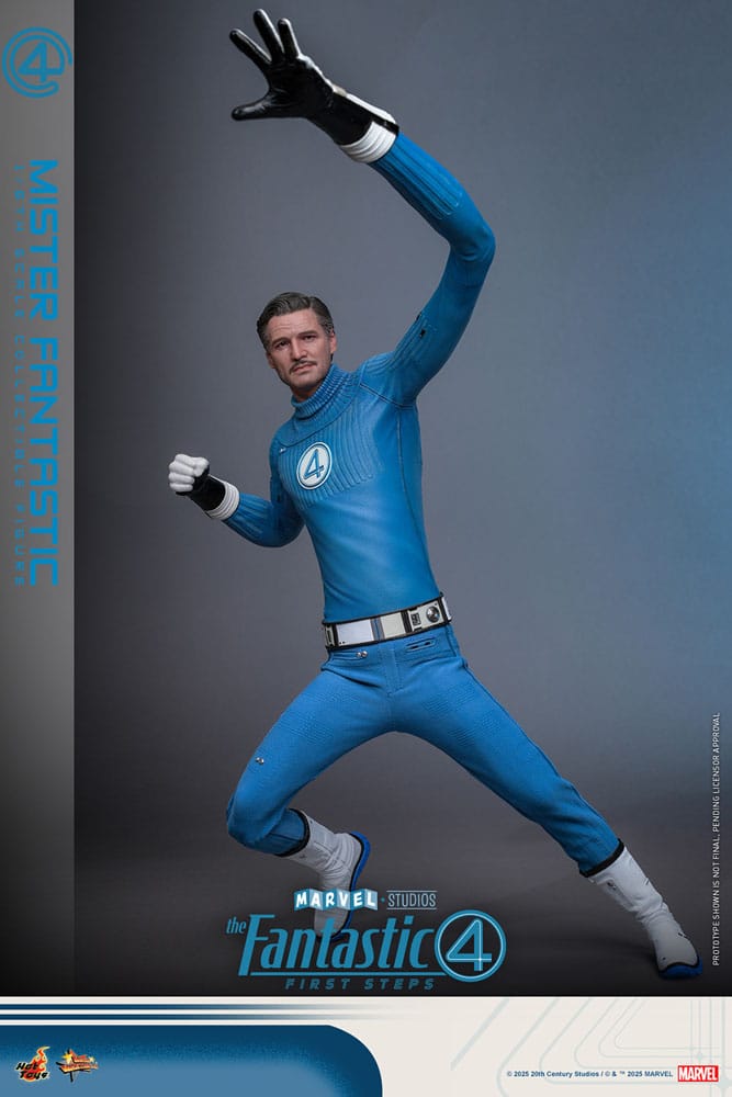 Les Quatre Fantastiques : Premiers pas figurine Movie Masterpiece 1/6 Mister Fantastic 30 cm