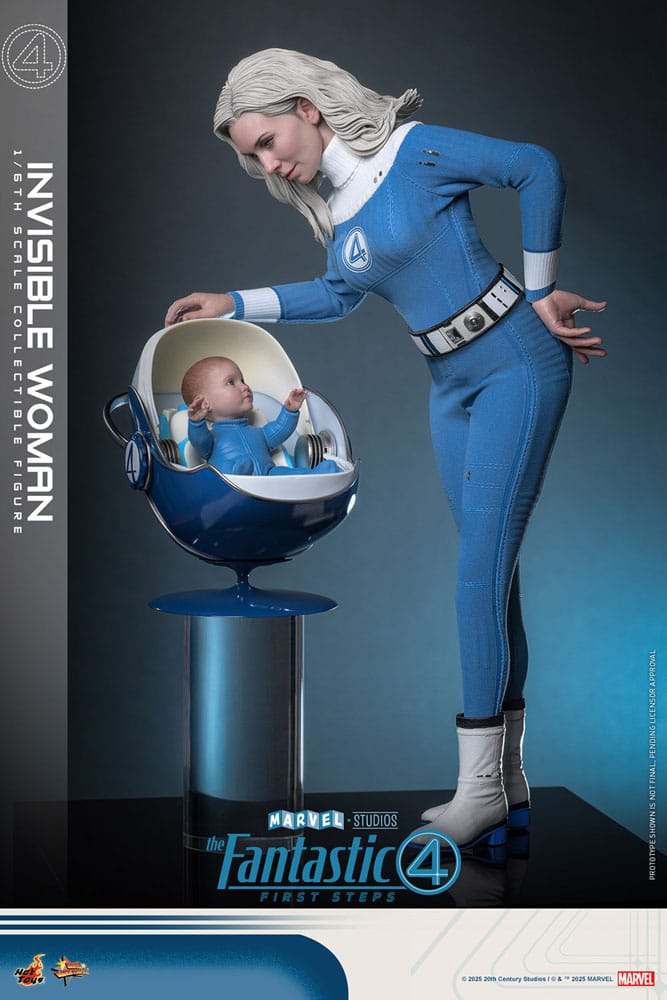 Les Quatre Fantastiques : Premiers pas figurine Movie Masterpiece 1/6 Invisible Woman 28 cm