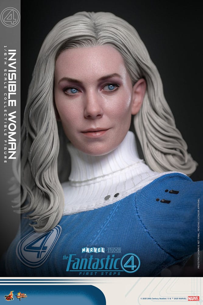 Les Quatre Fantastiques : Premiers pas figurine Movie Masterpiece 1/6 Invisible Woman 28 cm