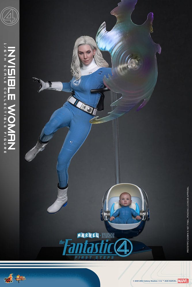 Les Quatre Fantastiques : Premiers pas figurine Movie Masterpiece 1/6 Invisible Woman 28 cm
