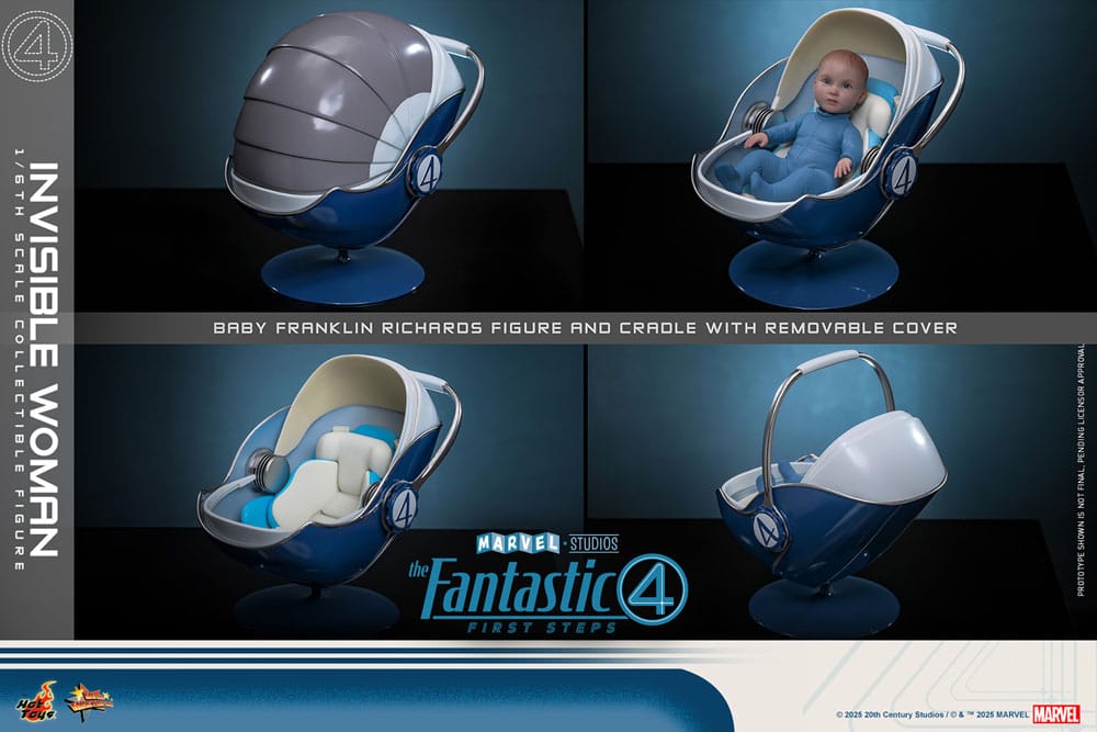 Les Quatre Fantastiques : Premiers pas figurine Movie Masterpiece 1/6 Invisible Woman 28 cm