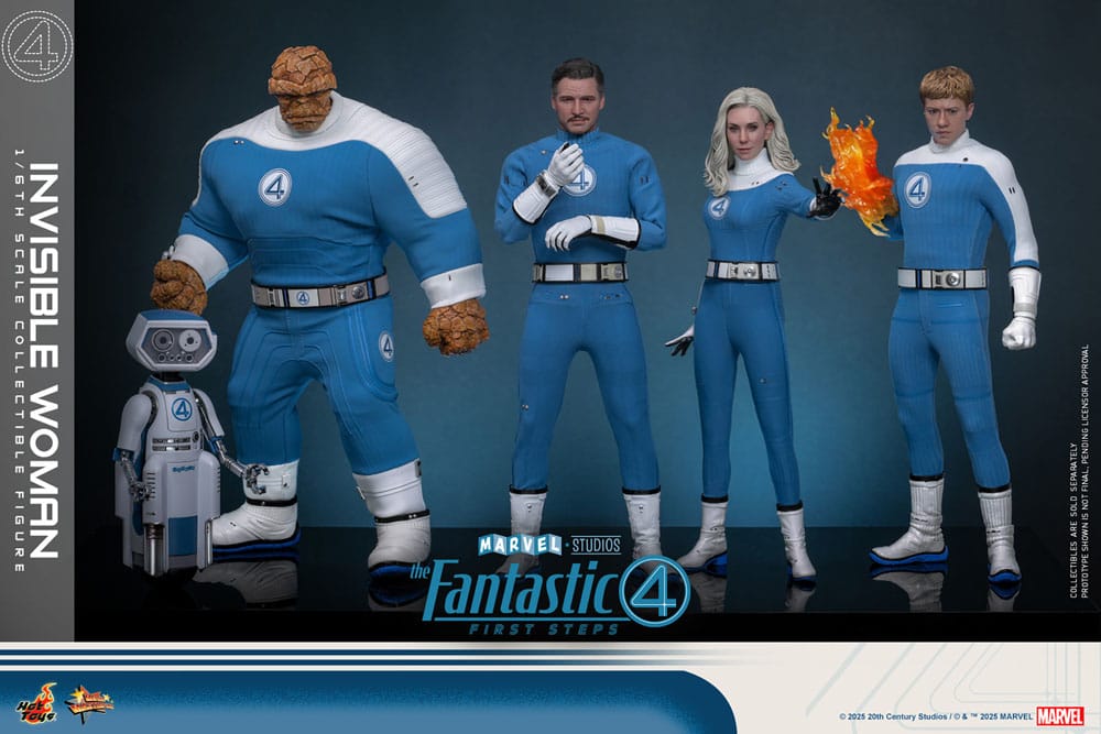 Les Quatre Fantastiques : Premiers pas figurine Movie Masterpiece 1/6 Invisible Woman 28 cm