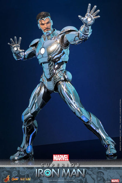 Figurine Marvel Comic Masterpiece Diecast 1/6 Superior Iron Man 32 cm