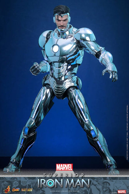 Figurine Marvel Comic Masterpiece Diecast 1/6 Superior Iron Man 32 cm