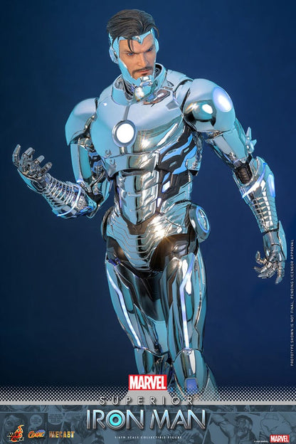 Figurine Marvel Comic Masterpiece Diecast 1/6 Superior Iron Man 32 cm