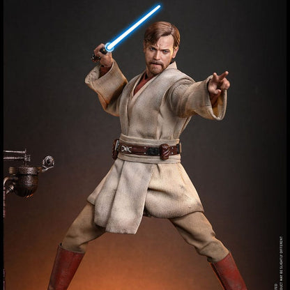 Star Wars, épisode III : La Revanche des Sith figurine Movie Masterpiece 1/6 Obi-Wan Kenobi (Mustafar) 31 cm