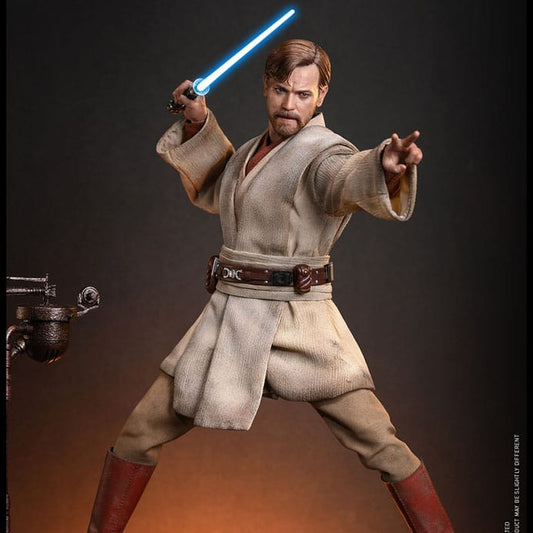 Star Wars, épisode III : La Revanche des Sith figurine Movie Masterpiece 1/6 Obi-Wan Kenobi (Mustafar) 31 cm