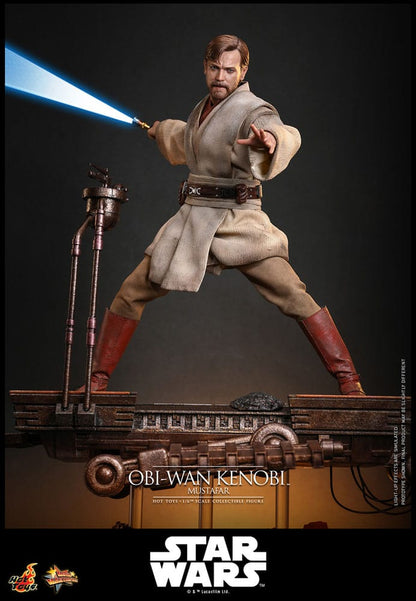 Star Wars, épisode III : La Revanche des Sith figurine Movie Masterpiece 1/6 Obi-Wan Kenobi (Mustafar) 31 cm