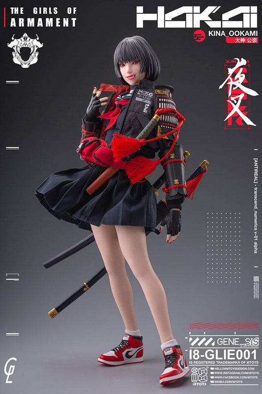 Original Character i8Toys x Gharliera figurine 1/6 The Girls of Armament Kina Ookami 28 cm