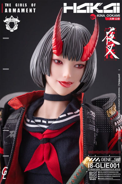 Original Character i8Toys x Gharliera figurine 1/6 The Girls of Armament Kina Ookami 28 cm