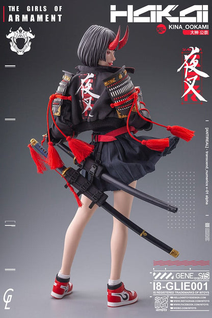 Original Character i8Toys x Gharliera figurine 1/6 The Girls of Armament Kina Ookami 28 cm