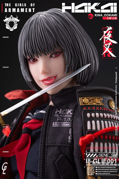 Original Character i8Toys x Gharliera figurine 1/6 The Girls of Armament Kina Ookami 28 cm