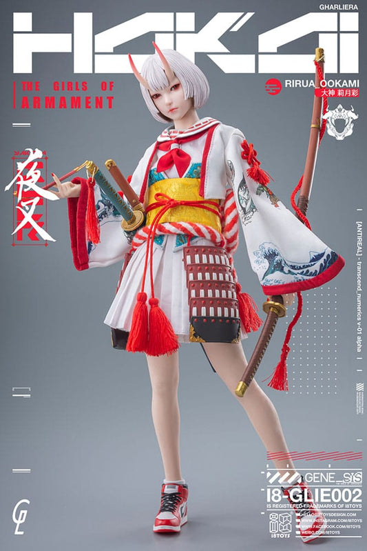Original Character i8Toys x Gharliera figurine 1/6 The Girls of Armament Rirua Ookami 28 cm