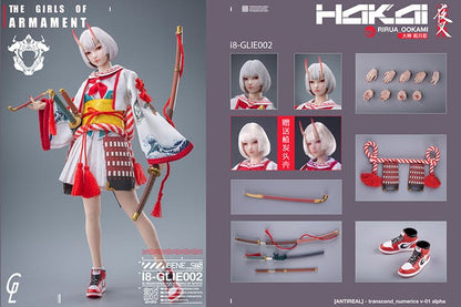 Original Character i8Toys x Gharliera figurine 1/6 The Girls of Armament Rirua Ookami 28 cm