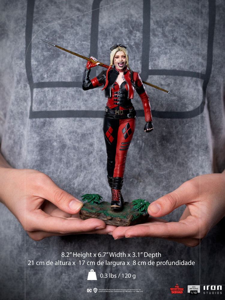 The Suicide Squad : Statuette Art Scale Harley Quinn 21 cm