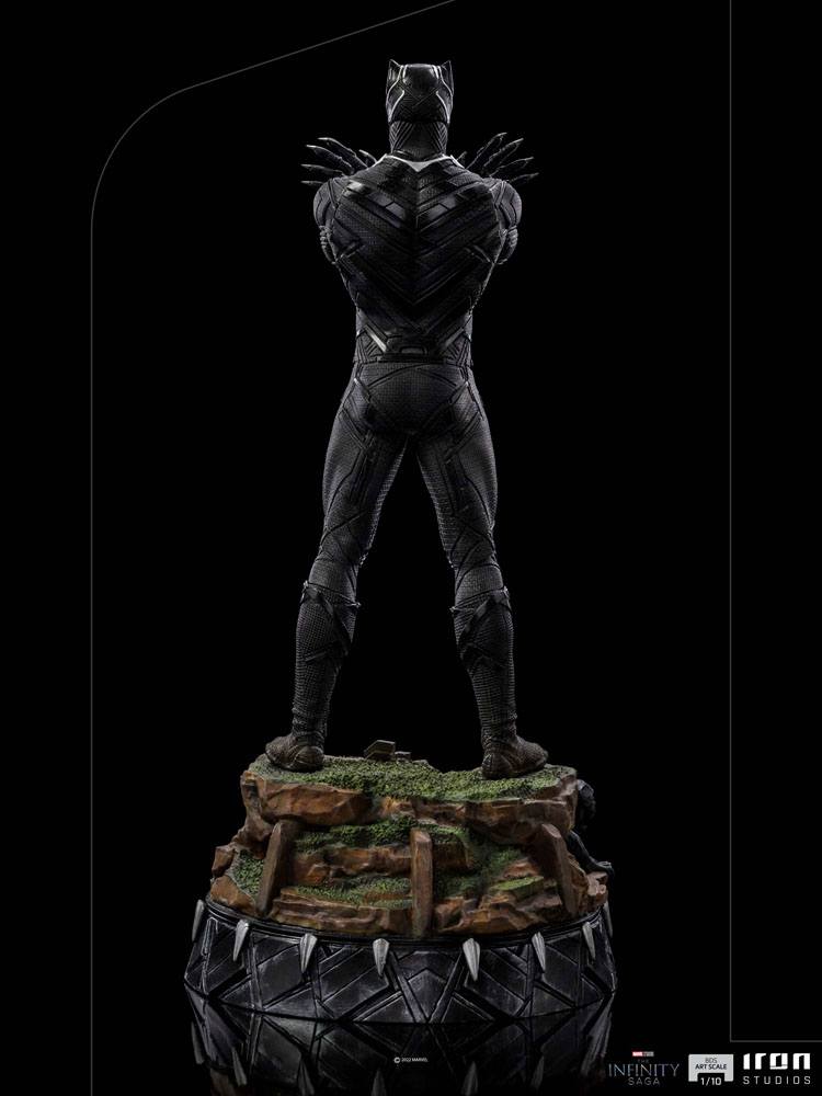 The Infinity Saga : Statuette Art Scale 1/10 Black Panther Deluxe 25 cm