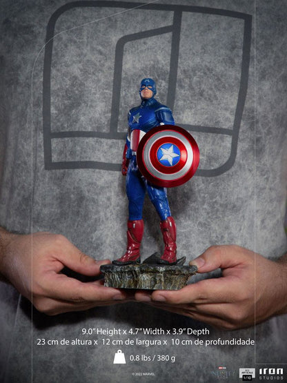 The Infinity Saga : Statuette Art Scale 1/10 Captain America
