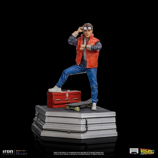 Retour vers le Futur : Statuette 1/10 Art Scale Marty McFly 20 cm