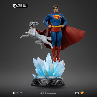 Superman Legacy statuette 1/10 Art Scale Superman & Krypto 32 cm