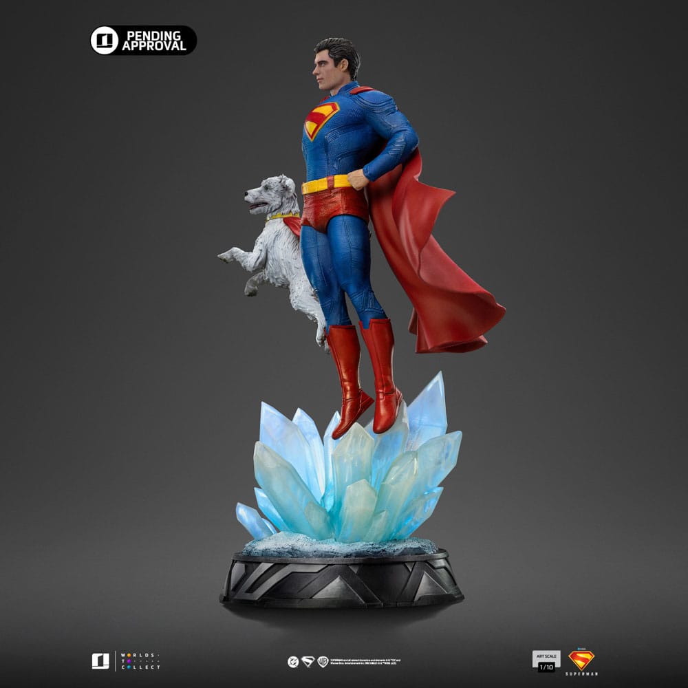Superman Legacy statuette 1/10 Art Scale Superman & Krypto 32 cm