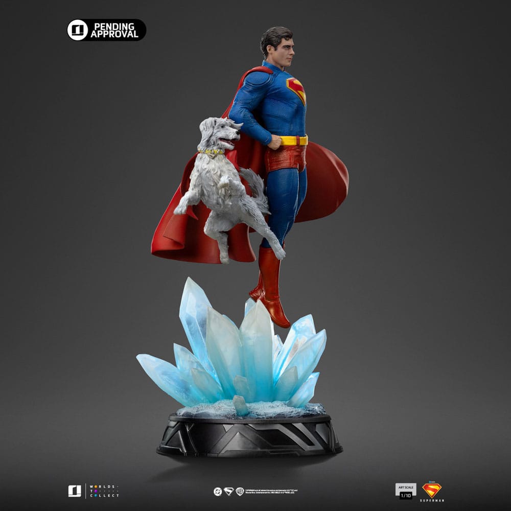 Superman Legacy statuette 1/10 Art Scale Superman & Krypto 32 cm