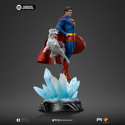 Superman Legacy statuette 1/10 Art Scale Superman & Krypto 32 cm