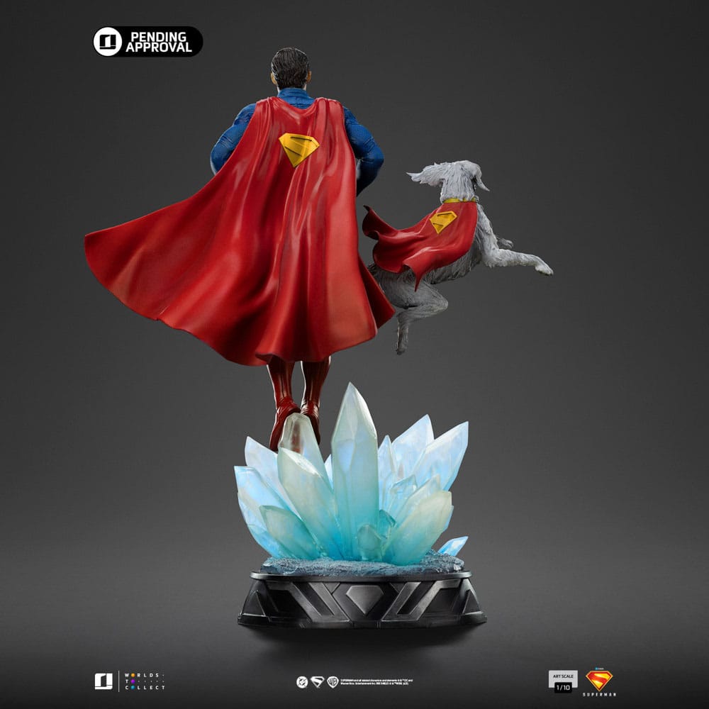 Superman Legacy statuette 1/10 Art Scale Superman & Krypto 32 cm