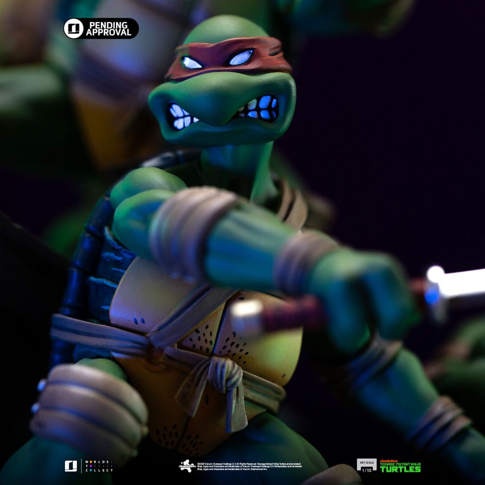 Statuette Tortues Ninja 1/10 Art Scale Tortues Ninja Kevin Eastman Version 24 cm