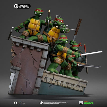 Statuette Tortues Ninja 1/10 Art Scale Tortues Ninja Kevin Eastman Version 24 cm