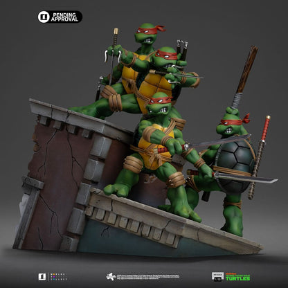 Statuette Tortues Ninja 1/10 Art Scale Tortues Ninja Kevin Eastman Version 24 cm