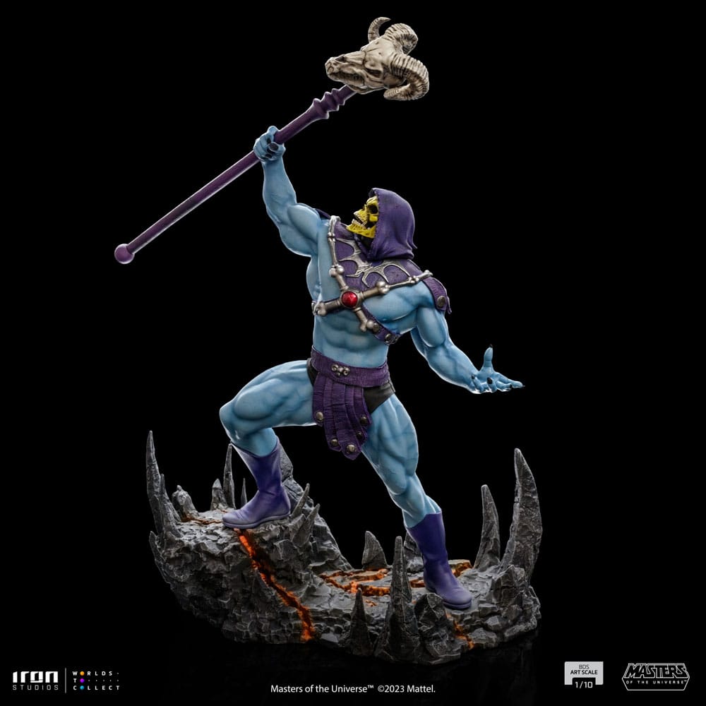 Masters of the Universe : Statuette BDS Art Scale 1/10 Skeletor 28 cm