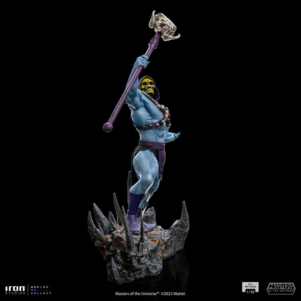 Masters of the Universe : Statuette BDS Art Scale 1/10 Skeletor 28 cm