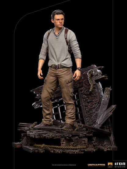 Uncharted Movie : Statuette Art Scale Nathan Drake 22 cm