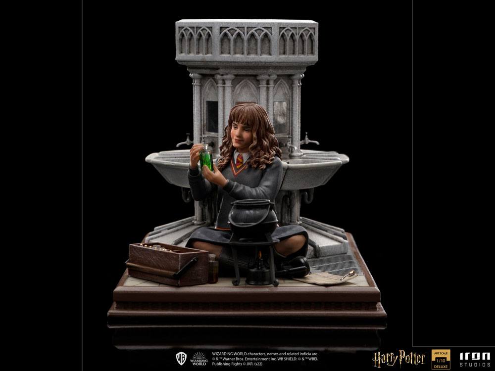 Harry Potter : Statuette Deluxe Art Scale 1/10 Hermione Granger Polyjuice 14 cm
