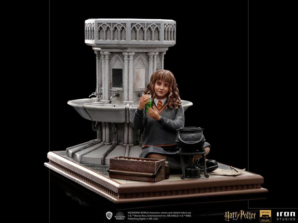 Harry Potter : Statuette Deluxe Art Scale 1/10 Hermione Granger Polyjuice 14 cm