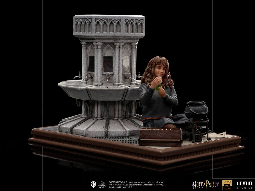 Harry Potter : Statuette Deluxe Art Scale 1/10 Hermione Granger Polyjuice 14 cm