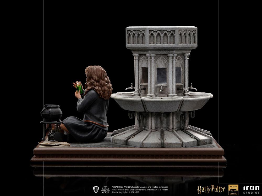 Harry Potter : Statuette Deluxe Art Scale 1/10 Hermione Granger Polyjuice 14 cm